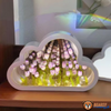 Tulipanes Infinitos - Lámpara/espejo LED