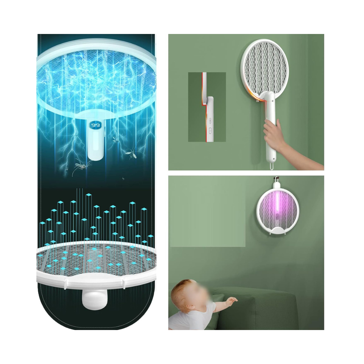 MosquitoKILLER™ - Matamoscas UV/LED