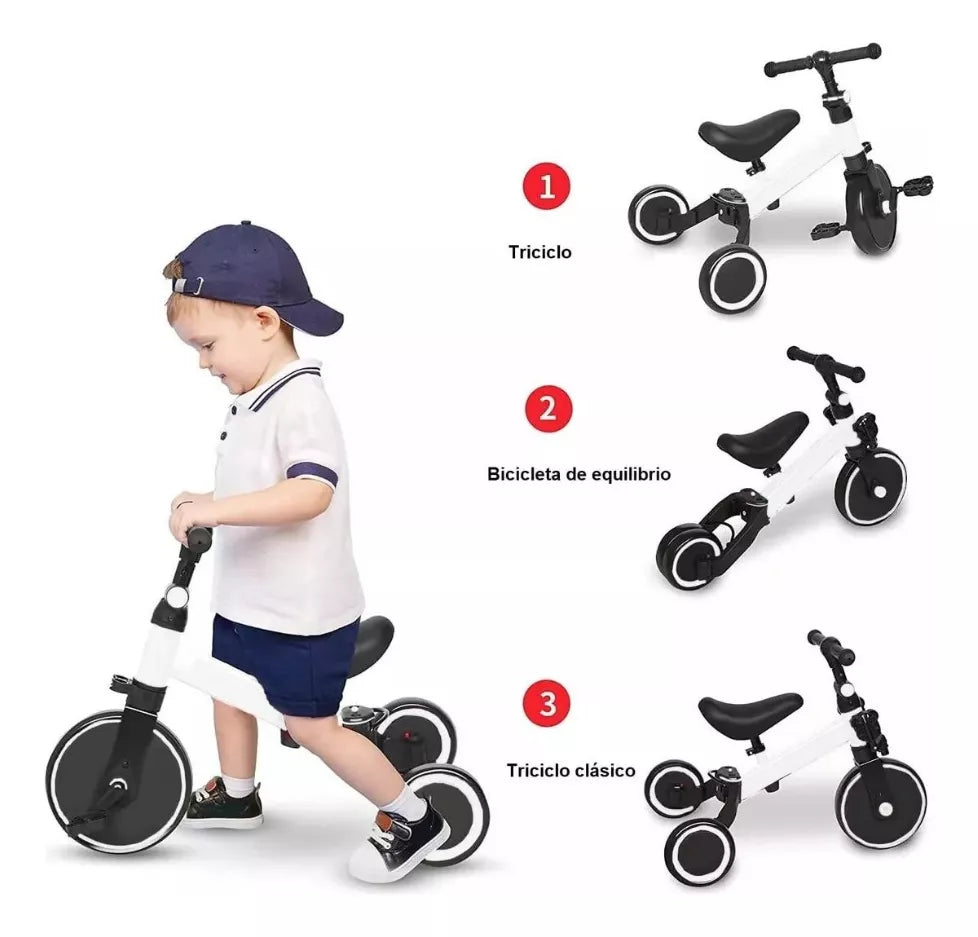 Correpasillos 3en1 - Triciclo niños