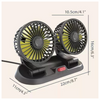 CoolDrive Dúo-Ventilador Dúo Para Automóvil
