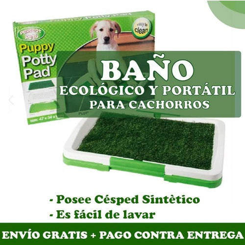 Puppy Potty pad - ecológico para perro