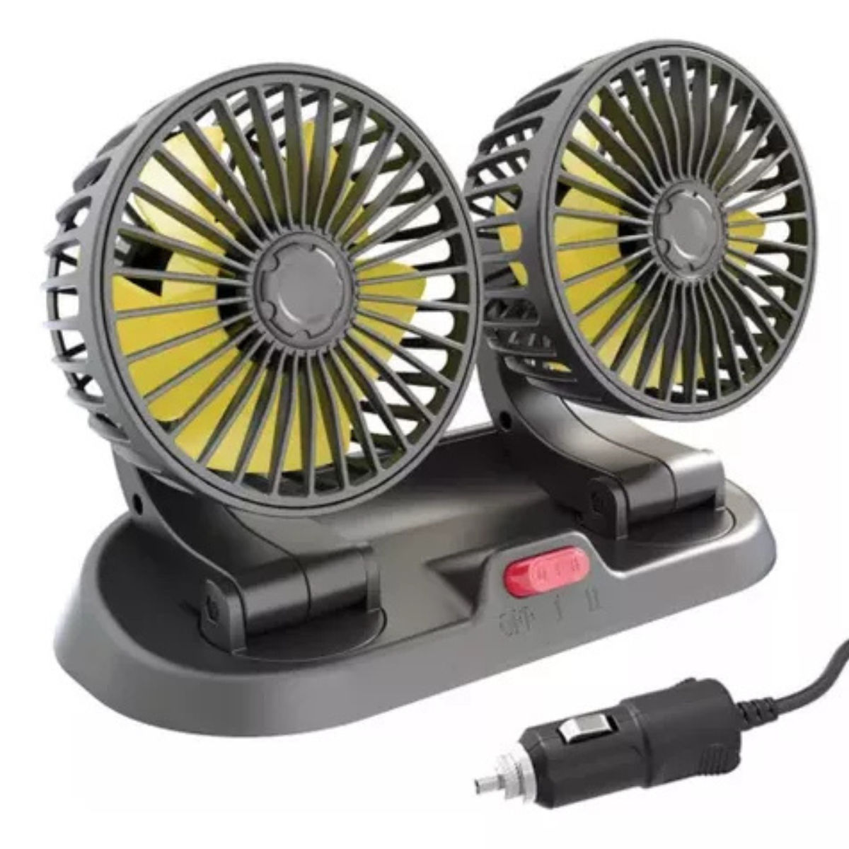 CoolDrive Dúo-Ventilador Dúo Para Automóvil