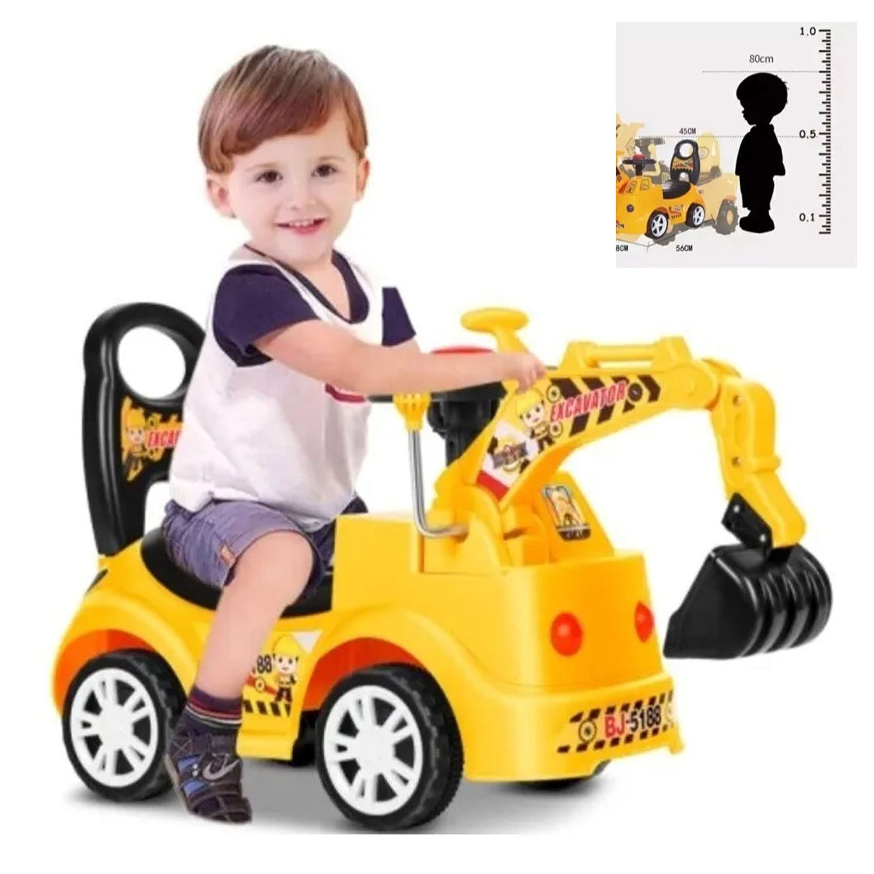 Mini Excavador Pro - Correpasillos