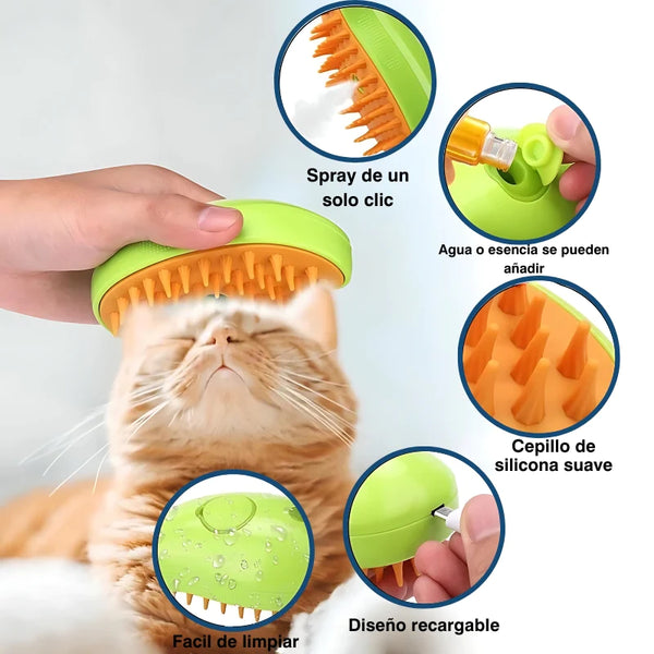 PetVap Brush Cepillo de vapor