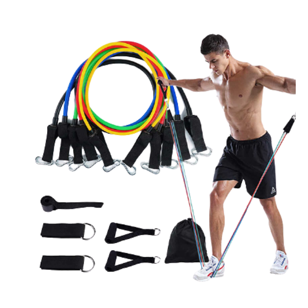 Bandas MaxPower - Set De Bandas Elasticas De Ejercicios