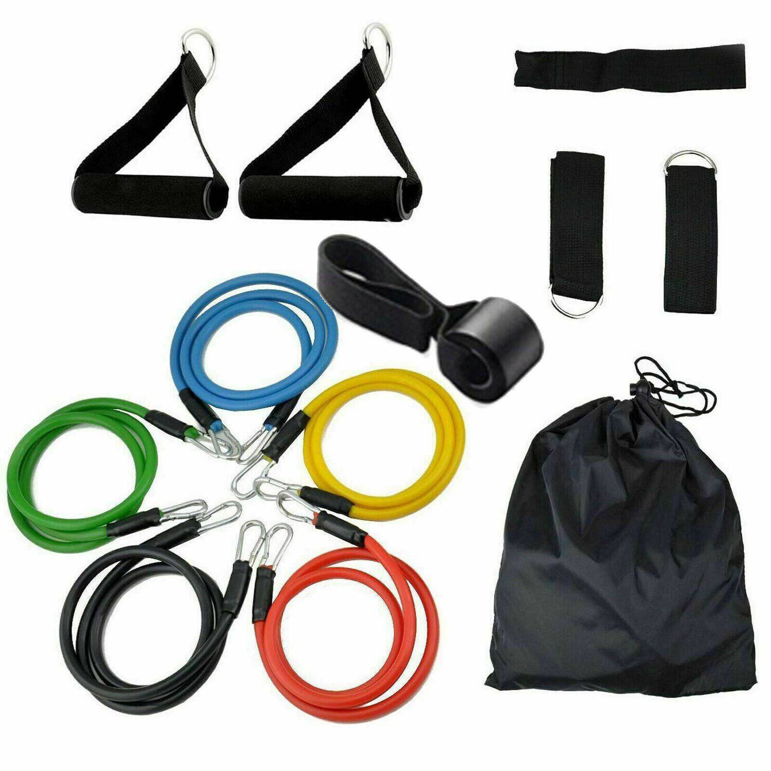 Bandas MaxPower - Set De Bandas Elasticas De Ejercicios