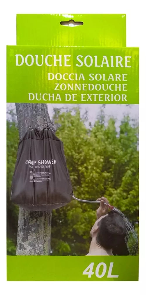 EcoDucha Max - Ducha portátil solar de 40LT