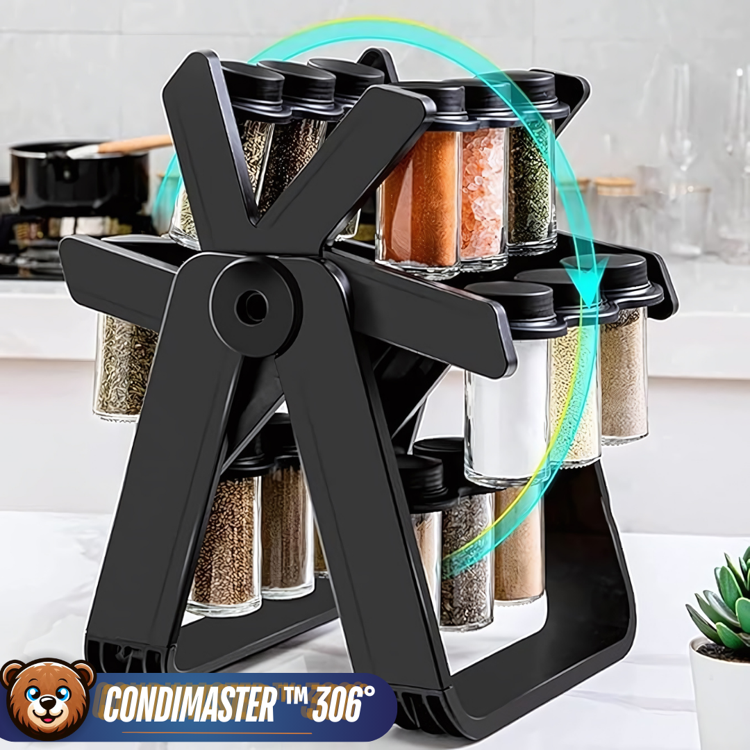 Condimaster™ 360°- Organizador de Especias Giratorio