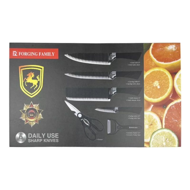 MasterChef Blade👨‍🍳🔪 - Set Cuchillos Premium De Cocina 6 PZS