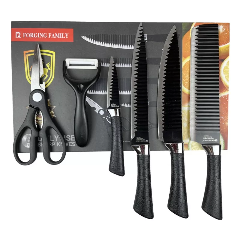 MasterChef Blade👨‍🍳🔪 - Set Cuchillos Premium De Cocina 6 PZS